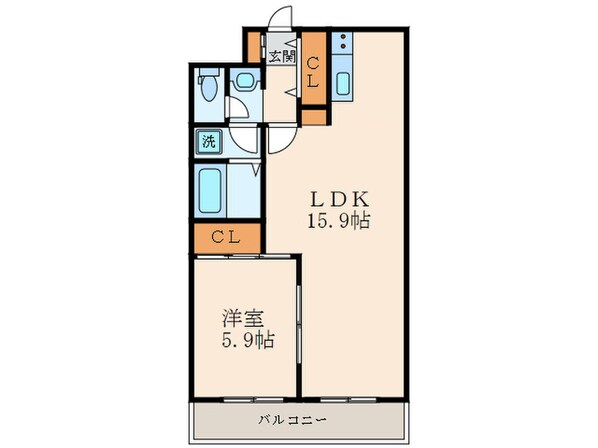 エトワール21の物件間取画像